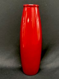 Amaro Germany Oxblood Torpedo Vase