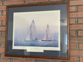 Tim Thompson America's Cup Lithograph #2