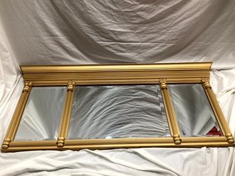 The Bombay Company Triple Plate Gilt Mirror