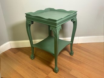 Green Painted Vintage Brescia Furniture Company Table