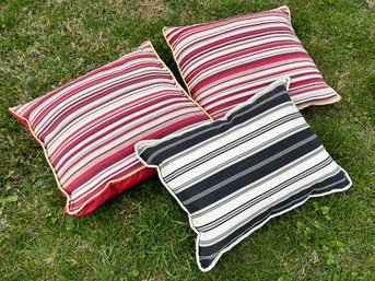 High Quality Piped Outdoor Cushions