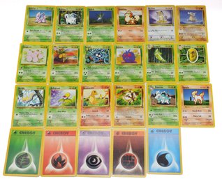 Lot Of 1990'S Pokemon Cards