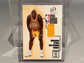 2000 Fleer Legacy NBA Game Issue Shaquille O'neal