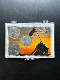 U.S. Steel Cents 1943, 1943-D, 1943-S