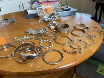 Large Bracelet Lot Which Includes 5 Alex & Ani