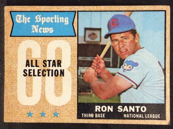 1968 Topps Ron Santo All Star - K