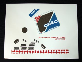 Vintage 1970's Lee R. Lerfald Pop Art Serigraph Oreo Cookies
