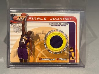 2001 Topps TCC Finals Journey Shaquille O'neal