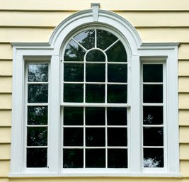 An Antique Palladian Window And Associated Trim, Interior And Exterior - C. 1930's