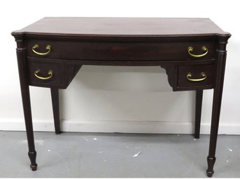 An Edwardian 3 Drawer Mahogany Writing Desk