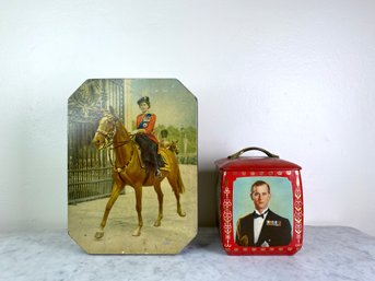Royal Family - English Biscuit Tin Litho Boxes