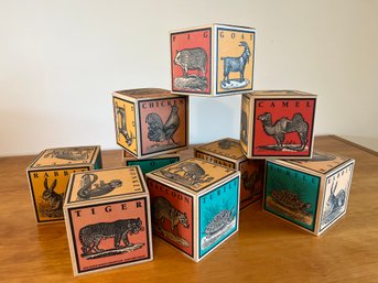 Eric Shalit Children's Cardboard Decorative Building Blocks - 1994