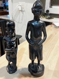 Set Of Carved African Statues