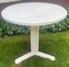 Plastic Outdoor Bistro Table