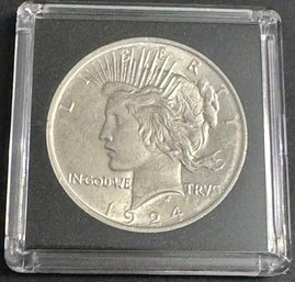 1924 Silver Peace Dollar