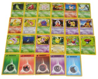 Lot Of 1990'S Pokemon Cards