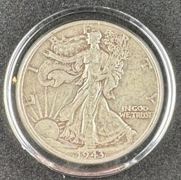 1943 Walking Liberty Silver Half Dollar