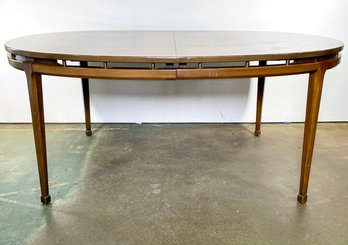 A Beautiful Mid Century Modern Maple Extendable Dining Table