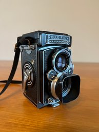 Beautiful Rolleiflex Film Camera With Users Manual