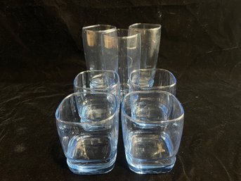 Mixed Set Of Water Glasses