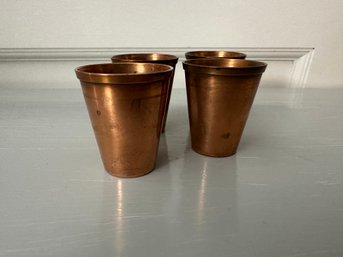 WB Solid Copper Cups