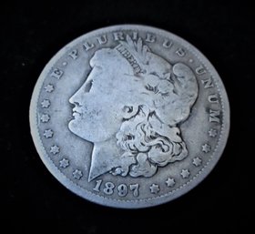 U.S. 1897 O Silver Morgan Dollar