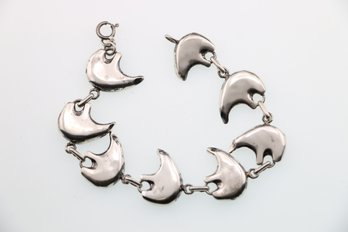 Vintage Sterling Silver Bear Bracelet