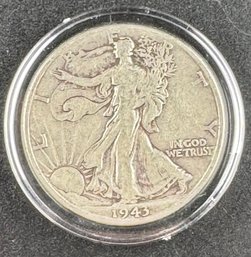 1943-D Walking Liberty Silver Half Dollar