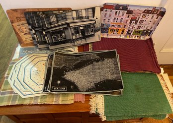 Over 40 Placemats, Mostly Vintage