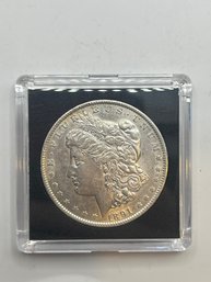 1891 AU Condition Morgan Silver Dollar