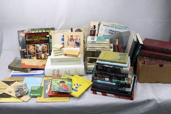 Massive Book Lot  -  A Wide Range Of Books -  Encyclopedia Set Is NOT Complete