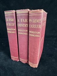 Winston Churchill Book Lot 1915