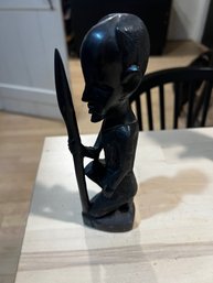 Carved Wood African Statue