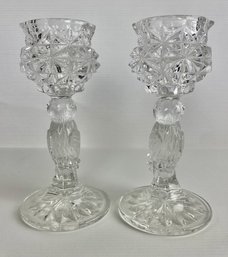 Pair Of Vintage Bird Candlesticks