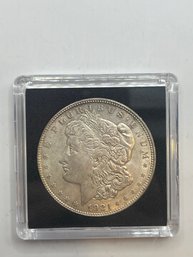 1921-D AU Condition Morgan Silver Dollar