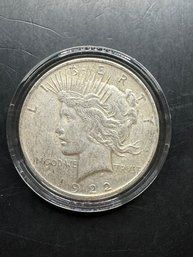 1922-D Silver Peace Dollar