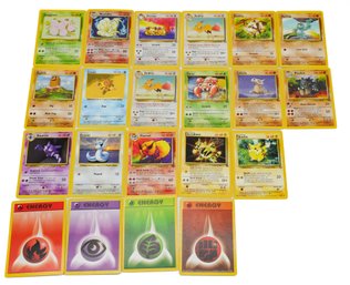 Lot Of 1990'S Pokemon Cards