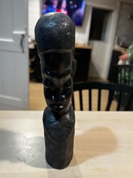 African Carved Wooden Statue