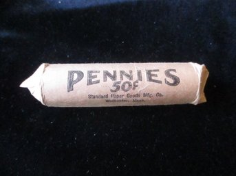 U.S. Roll Of Lincoln Wheat Pennies
