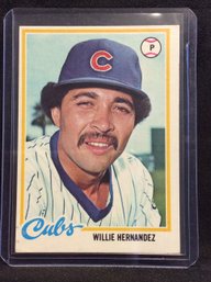 1978 Topps Willie Hernandez Rookie Card