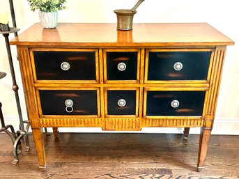 Accents Beyond Two Toned Console Chest