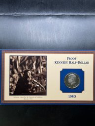 1980 Proof Kennedy Half Dollar