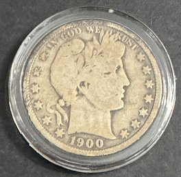 1900-O Barber Silver Half Dollar