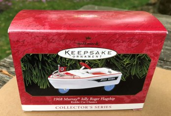 Hallmark 1968 Murray Jolly Roger Pedal Boat Collector's Ornament