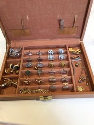 Men's Jewelry Box Lot