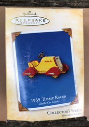 Hallmark 1935 Steelcraft Style Timmy Racer Pedal Car Collector's Ornament