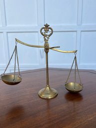 Vintage Brass Balance  Scales Of Justice