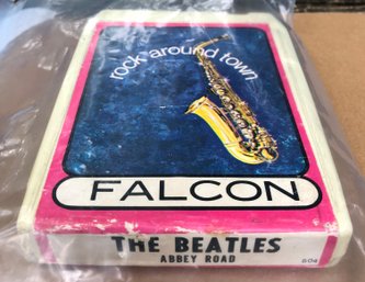 Rare Beatles Abbey Road On Falcon Record Label 8 Track Tape