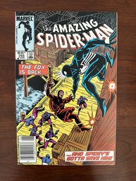 Amazing Spider-Man #265 1st Appearance Of Silver Sable (Newstand)
