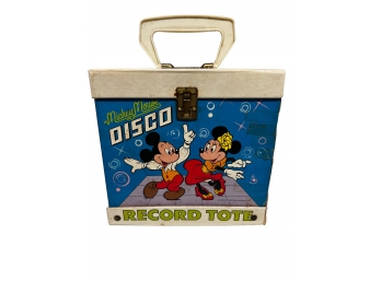 Mickey Mouse Disco Record Tote